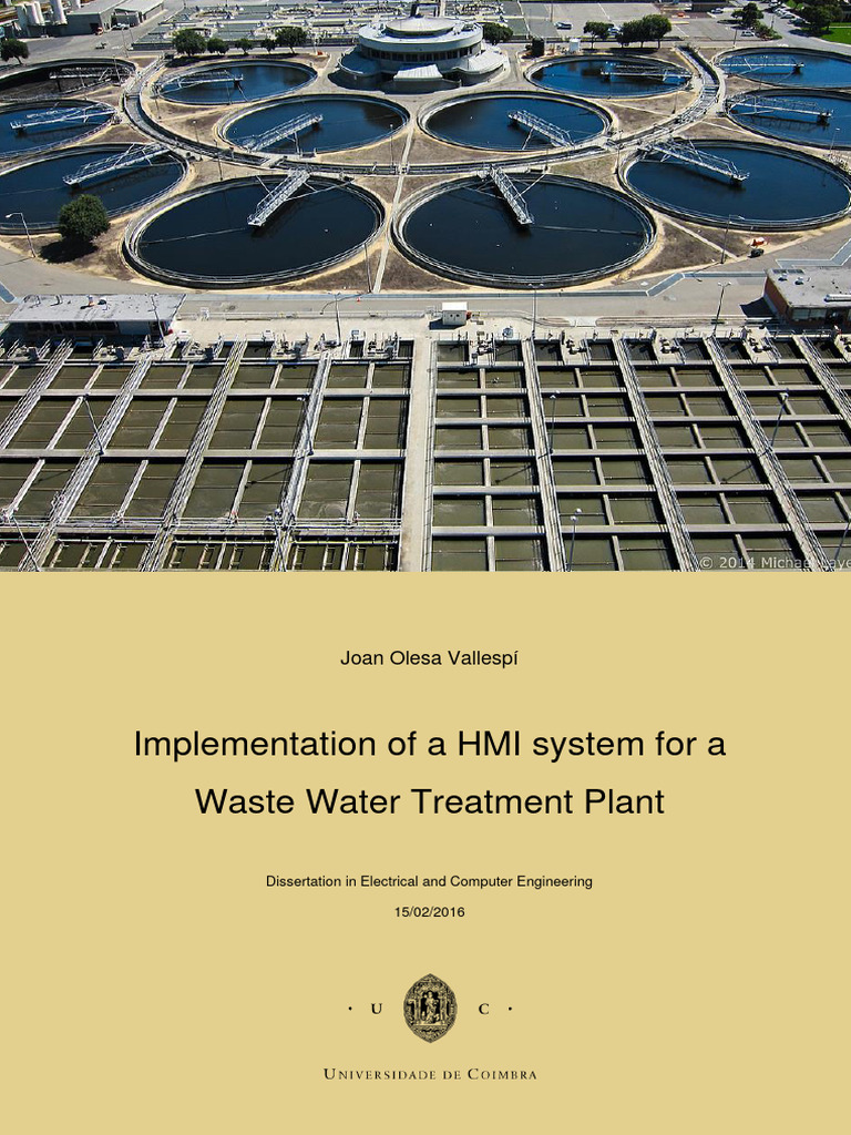 HMI System for Waste Water Treatment | PDF | Programmable Logic ...