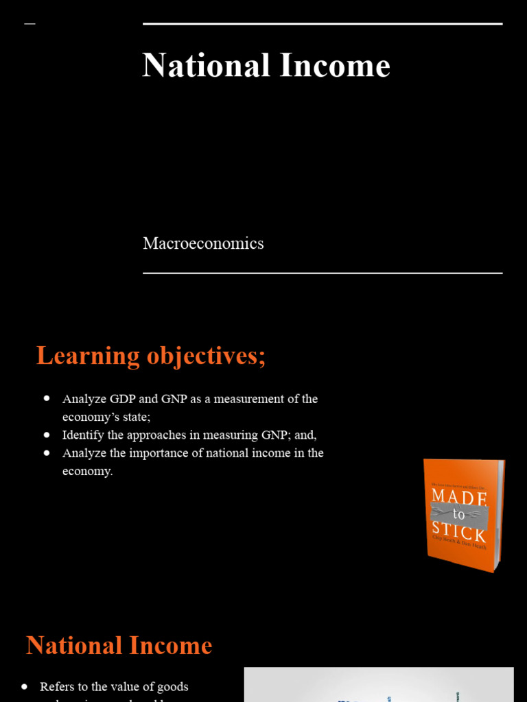 Economics 9 - National Income | PDF | Measures Of National Income And ...