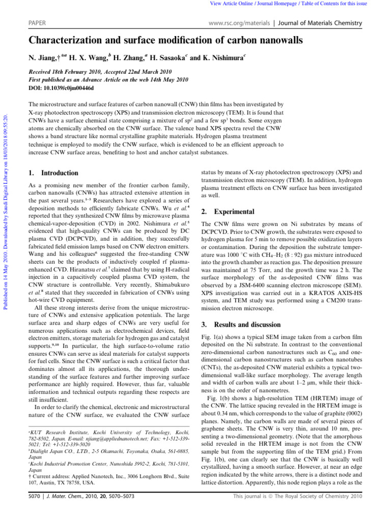 Comprehensive Review Of The Properties And Modifications Of Carbon – YLEAV