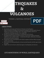 Earthquakes & Volcanoes