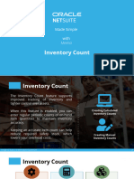 NetSuite - Inventory Count