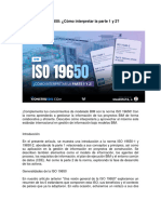 ISO 19650 Interpretacion Parte 1 y 2