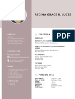 Luces Regina Grace CV