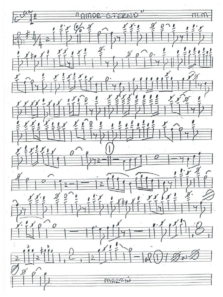 Amor Eterno - Banda MM | PDF