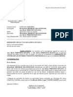 Ministerio Público: Segunda Fiscalía Provincial Penal Corporativa Nasca - DFICA Primer Despacho