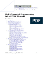 Multi-Threaded Programming With POSIX Threads