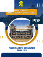 Dokumen UPP Kinerja Pelayanan Publik Melalui SIMONIK Tahun 2023 Pemerintah Kota Banjarmasin