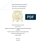 Registro y Documentación de Bienes Cerámicos