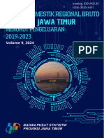 Produk Domestik Regional Bruto Provinsi Jawa Timur Menurut Pengeluaran 2019-2023