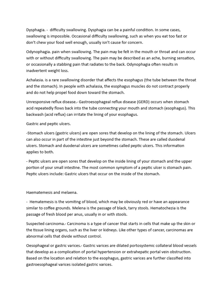 Gastroscopy Dot PDF Esophagus Stomach