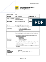 JOB SHEET 1 - UNIT 2 ARCHITECTURAL DRAWING