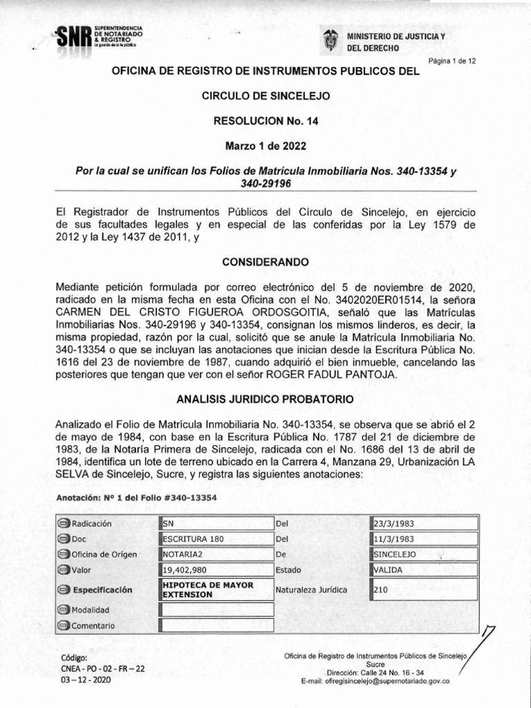 Res 14 20221003160236 | PDF | Justicia | Crimen y violencia