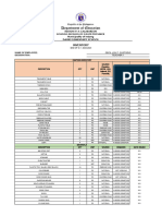 Canteen Inventory