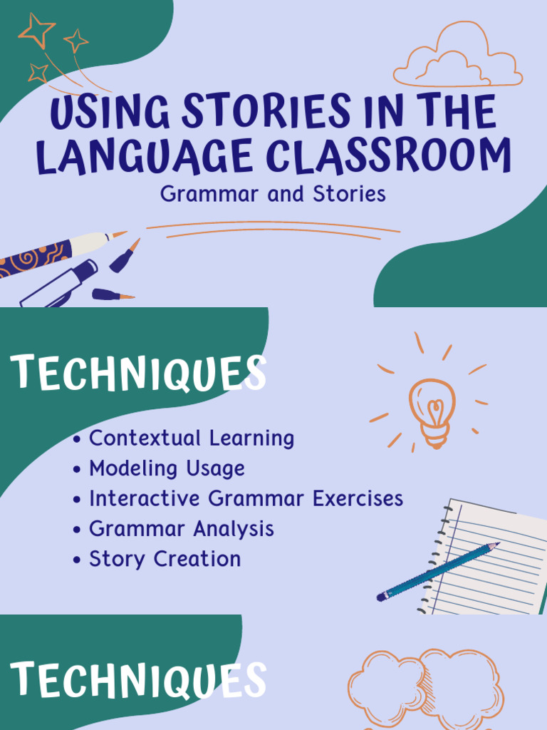 Enhancing Grammar with Stories | PDF | Grammar | Language Acquisition