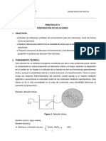 Práctica #6 - Preparación de Soluciones