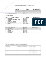 Jadwal Kegiatan Pesantren Ramadhan 1445