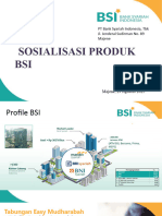 Sosialisasi Produk Bsi