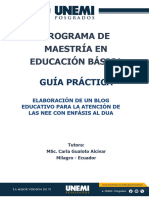 Guía Práctica Nee y Su Inclusión Educativa