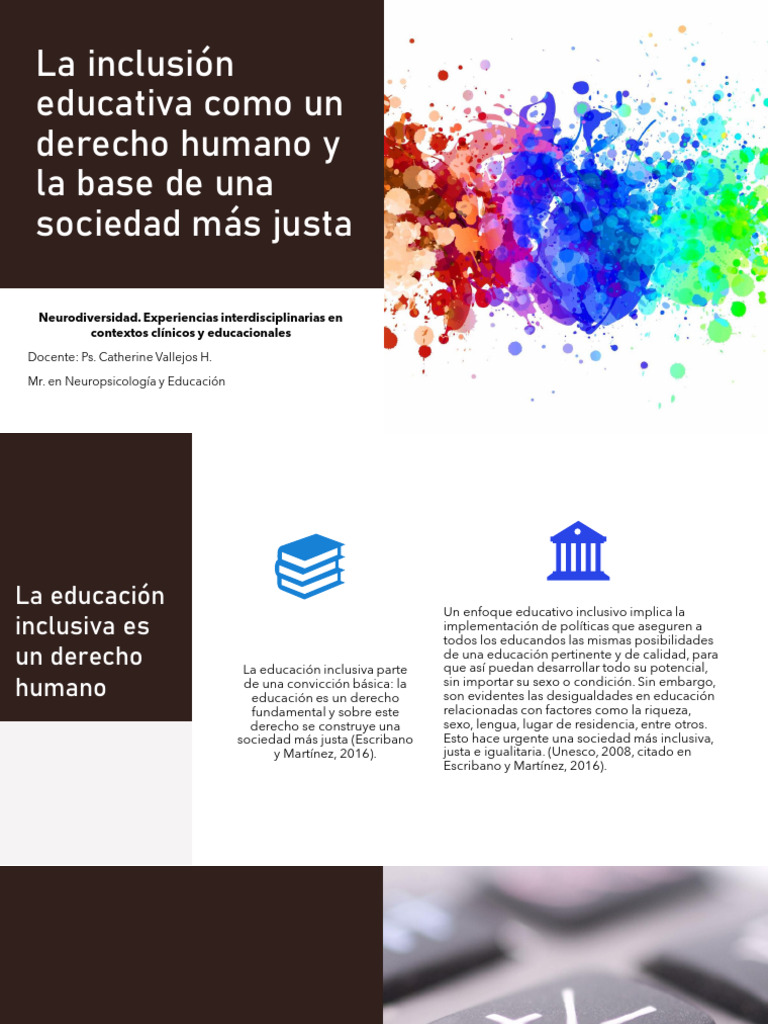La Educación Inclusiva Como Un Derecho Humano | PDF | Inclusión ...