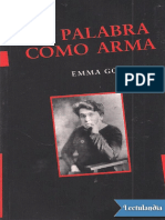 La Palabra Como Arma - Emma Goldman