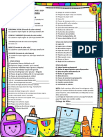 LISTA DE UTILES 2024