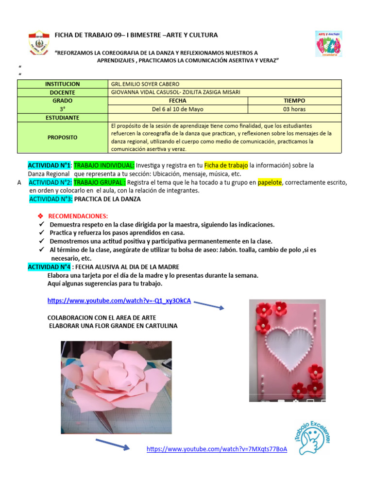 Ficha 9-3 | PDF | Artes del Lenguaje y Comunicación