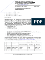 Surat. 575 - Pemberitahuan Diklat Teknis Transisi PAUD Ke SD Yang Menyenangkan - Signed