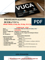 Profesionalisme Era Vuca