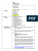 Form 3. menyediakan informasi pekerjaan