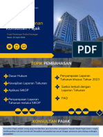 2023 Tutorial Penyampaian Laporan Tahunan Konsultan Pajak 2023