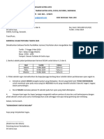 Surat makluman Karnival SEGAK 2024