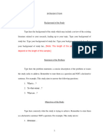 Writing Chapter 1: Introduction Guide | PDF | Hypothesis | Theory