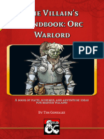 The Villains Handbook Orc Warlord