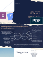 Week 11 SWOT Analysis