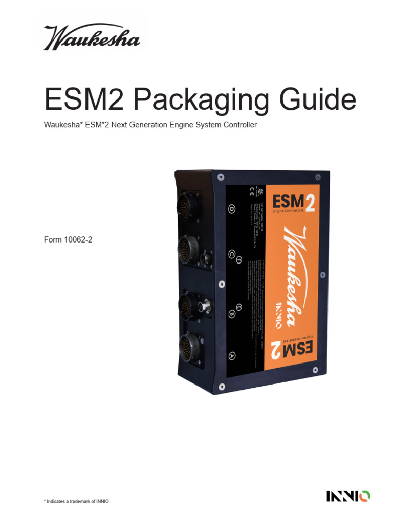 Esm2 Packaging Guide 10062 2 | PDF | User Interface | Throttle