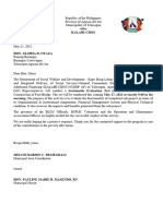 COMMUNICATION LETTER For SET 2022