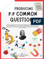 Physics Past Paper Common Questions by Munir Mohammed