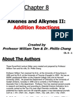 Alkene Addition Reactions: Hydrogen Halides, Water, Sulfuric Acid & More