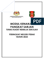 Modul Kenaikan Pangkat Sarjan TKRS 2023