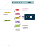 Infografía Línea Del Tiempo Timeline Historia Moderno Creativo Multicolor