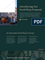 Introducing Our Food Shop Proposal: by Umar Rajput