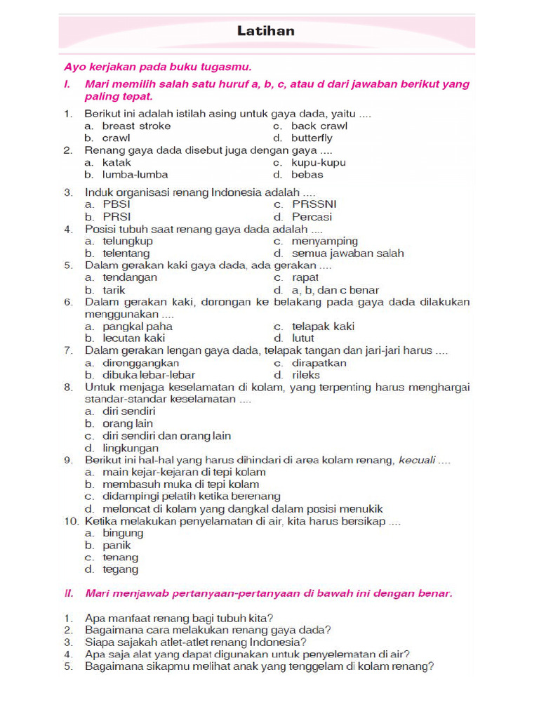 Latihan Soal Pdf