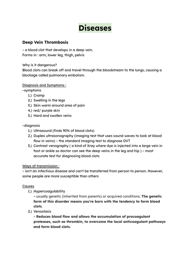 Diseases Bio G9 Test Guide Pdf Hepatitis Stroke