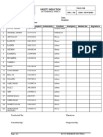 Form-132-Safety Induction Attendance Sheet 6 PSC