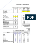 FC 18,7 (K-225) TIPE F 0,60% TIPE D 0,25% ACI Method (2-3) (38mm) 40%-60%