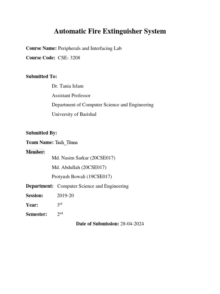 Project Proposal Pdf Wireless Sensor Network Fires