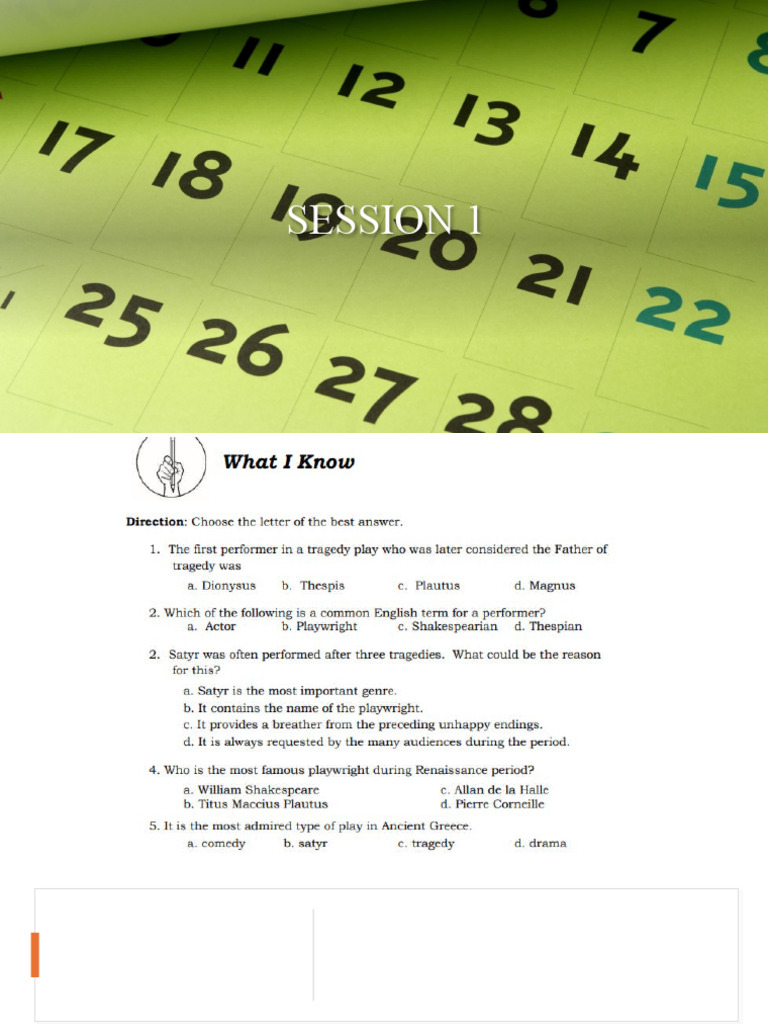 Arts 9 4th quarter pdf theatre aristotle