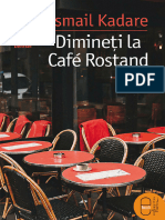 Dimineti La Cafe Rostand-Ismail Kadare PDF