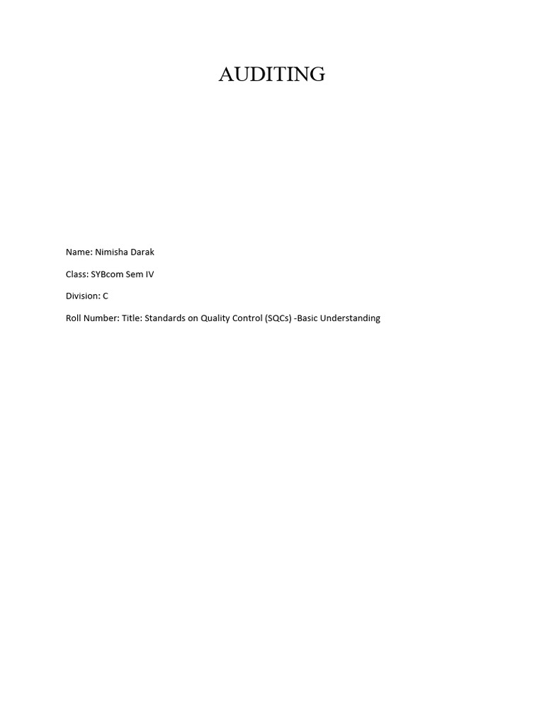 standards-on-quality-control-sqcs-basic-understanding-pdf-audit