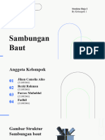 SAMBUNGAN BAUT STRUKTUR BAJA 1